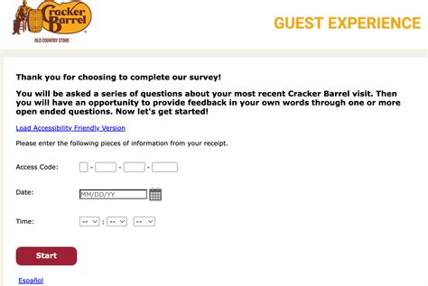 Crackerbarrelsurvey – Cracker Barrel Survey – Win。